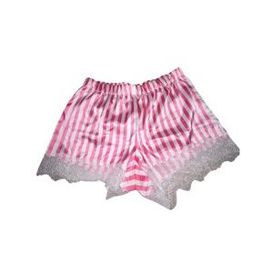 Victoria’s Secret Silky Pink & White Shorts